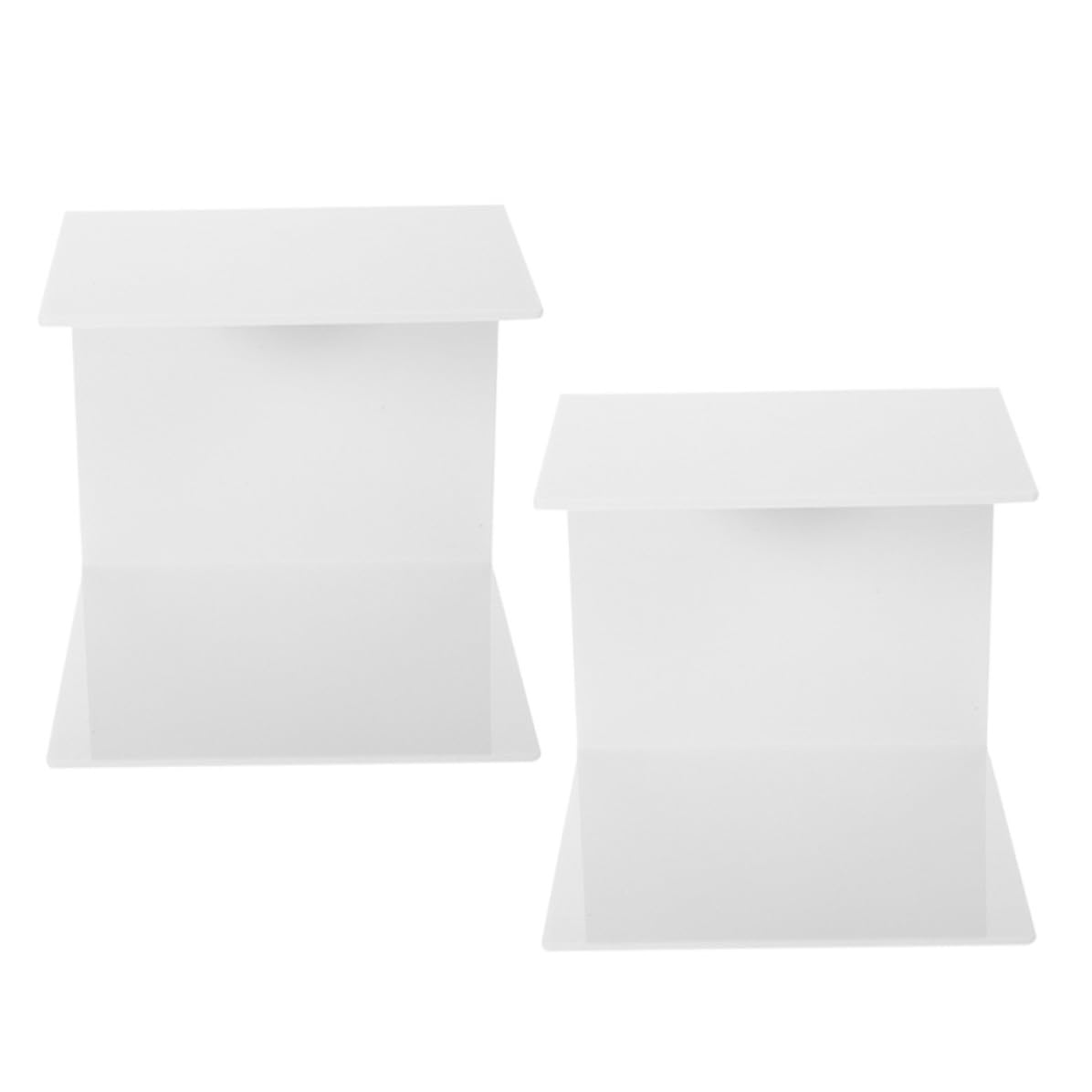 Operitacx 8 Pezzi Supporto per Extension Ciglia in Plastica Bianca, Stabile | Saloni di Bellezza, Design Ergonomico, Facile Manutenzione, Riduce Affaticamento di Braccia e Collo