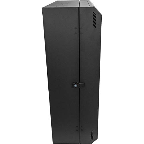 Image of StarTech.com 6U Wall Mount Network Cabinet - Vertical Wall Mount Patch Panel Rack - 30 inch Server Room Cabinet (RK630WALVS)