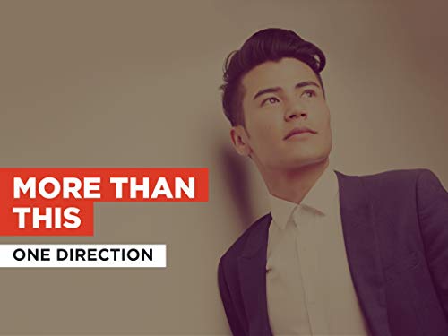  More Than This nello stile di One Direction