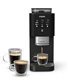 Krups Coffee Crush Extra Kaffeevollautomat, Edelstahlmühle für frisch gemahlenen Kaffee...