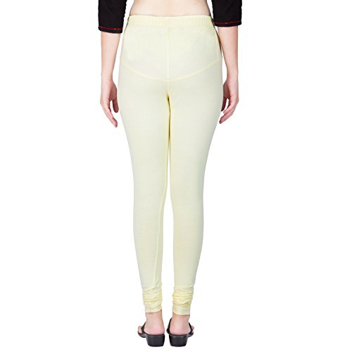 SARJANA Women’s Cotton Churidar Leggings Solid Authentic Yoga Casual Pants Free Size