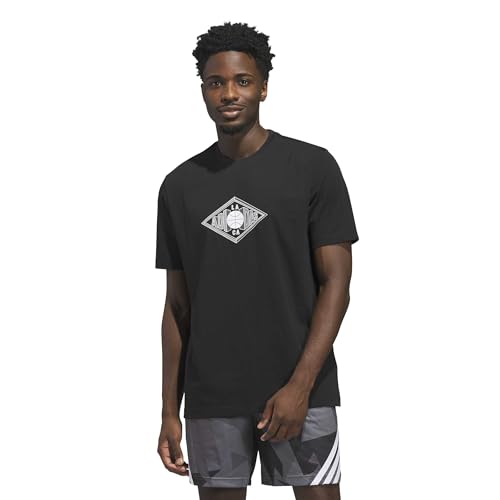 adidas Men's Los Angeles Vibes Graphic T-Shirt, Black, XX-Large