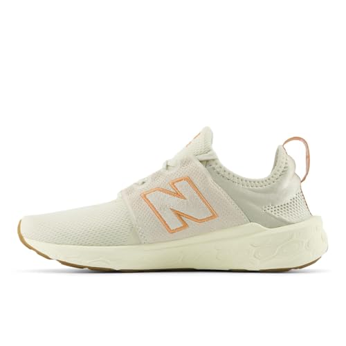 New Balance Women's Fresh Foam X Cruz V3 Running Shoe, Linen/Sea Salt/Copper, 6 W by New Balance - Used condition - Image 3