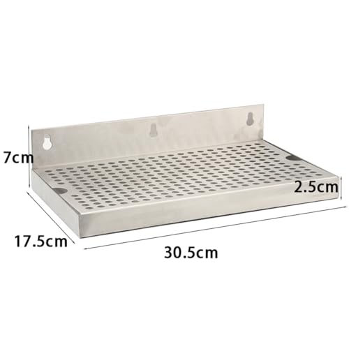 Plateau de réception bière inox durable pour fûts et tirage