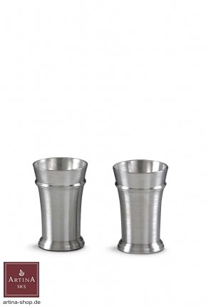 Preisvergleich Produktbild Artina 2 Schnapsgläser Gravur metallisch One Size