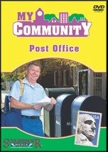 My Community Video Series: Post Office (Exploring Places That Are an Integral Part of the World) Grades PreK-2 [Includes Teacher's Guide] English and Spanish Language Tracks