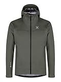 MONTURA Danubio G Gore-Tex - Chaqueta de senderismo para hombre, color verde, talla M, impermeable y cómoda, para el mal tiempo