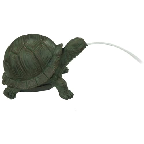 Bermuda Pond Side Ornament Tortoise Spitter Water Feature