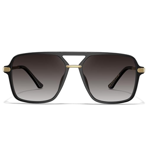 STAGTN Sunglasses for Women, Square, Trendy Aviator, 90s Shades UV Protection2