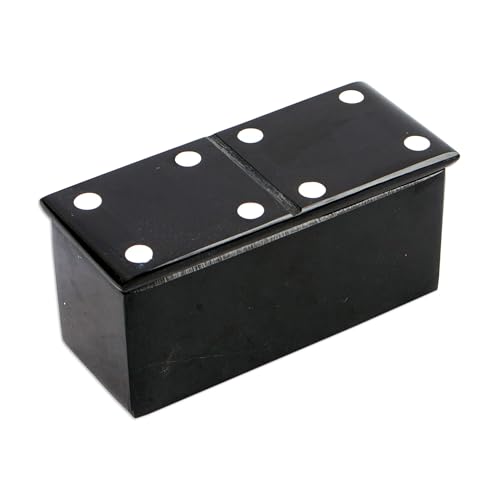 Juego de dominó artesanal de mármol con caja