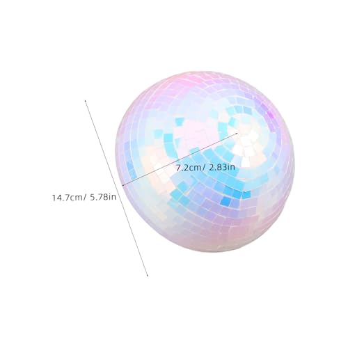 Bola espejada semiesférica Healifty de 15 cm, decoración reflectante para bodas, fiestas, clubes, escenarios y hogar miniatura 2