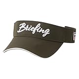 [ブリーフィング] バイザー キャップ 帽子 ゴルフキャップ WOMEN’S BASIC VISOR レディース BRG251W70 オリーブ(067)