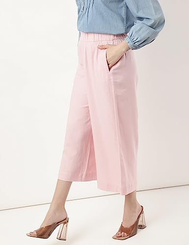 Image of Marks and Spencer Women's Regular Casual Pants (T57 7138K Rose Pink 14)