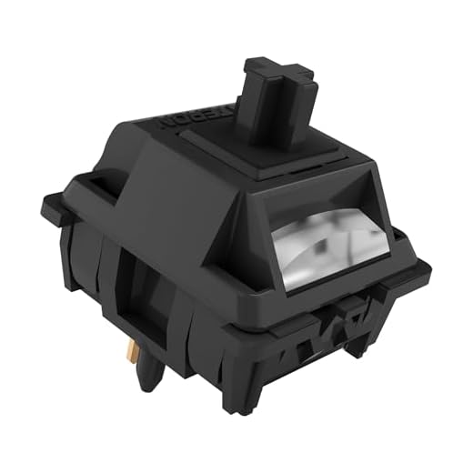 Gateron Ghost Pro Switches for Mechanical Gaming Keyboard,5-Pin 50gf RGB SMD Dual-Stage Spring Pre-Lubed Full POM Linear Switches(108PCS)