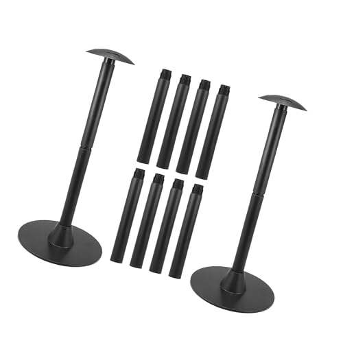 ACROPIX 2pcs Boat Cover Support Pole Adjustable Height from 12" to 54" 6-Stage Extension ABS Support Pole System for Boat Cover Car Parts