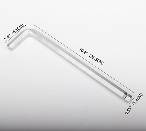 Grekywin 14mm Ball End Hex Key Allen Wrench, Long Arm 265mm, 14mm Truss Rod for Household DIY Professional Machine Repairing - Image 2