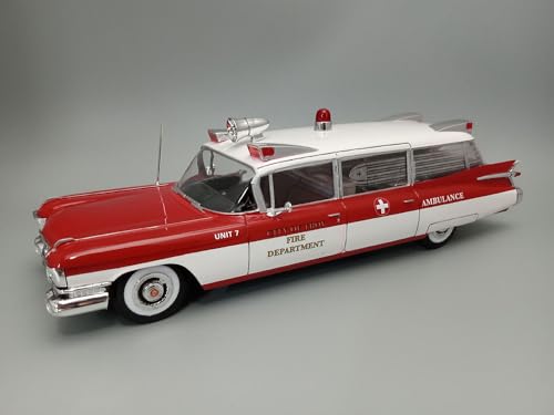 Kit Modelo Ambulancia Cadillac 1959 Escala 1:25 miniatura 6
