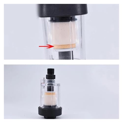 Filtro de separación de agua y aceite 1/4 para pintar sin manchas con compresor 4