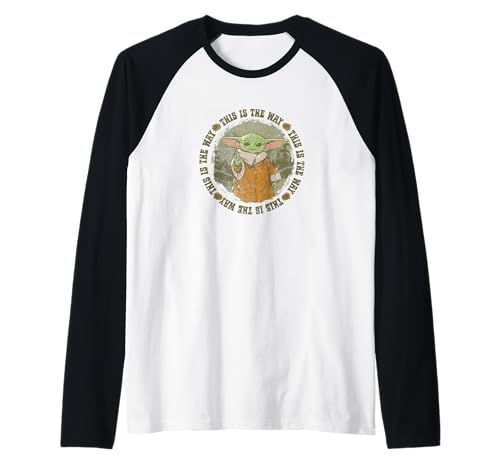 T-shirt raglan Grogu Star Wars pour un look geek élégant sans compromis sur le confort