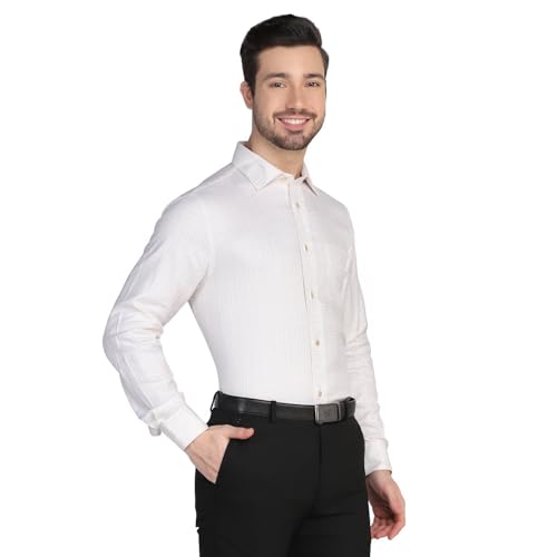 Image of Blackberrys Men's Cotton Checks Regular Fit Formal Shirts