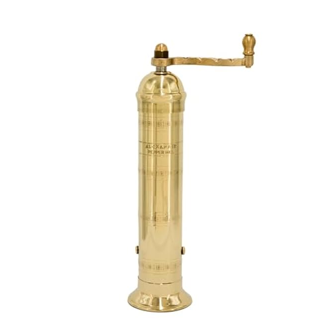 The Original European Mill (Brass, 9-Inch Pepper)