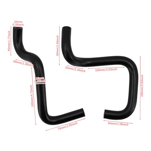 Image of Motorcycle Oil Cooler Hose Line Fit For Harley Touring Electra Glide Street Glide Road King Road Glide 2011-2016 Black