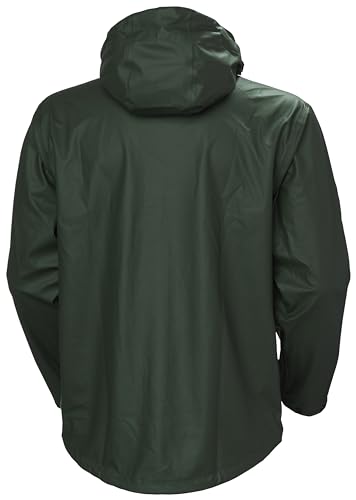 Image of Helly Hansen Workwear Voss Waterproof Mens Rain Jacket Featuring Full Stretch Fabric and Adjustable Hood