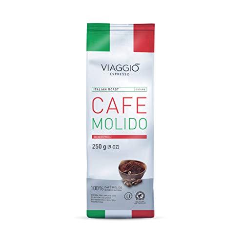 Viaggio Espresso Café moulu mélange spécial Italian Roast (750 GR (paquet de 3))
