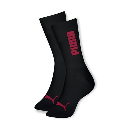 PUMA Meia Cano Alto Masculina Canelada Esportiva Academia Original, Preto, 39-43