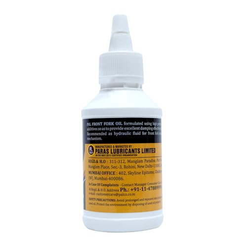 Image of PALCO PAL FRONT FORK OIL | Suspension Fork Fluid | Shock Absorber Oil for Comfortable Ride | Superior Damping Performance, and long-lasting suspension Oil 350 ml (Pack of 5)