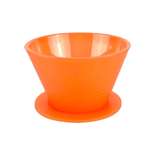 Koolenry Filtros para Café Vertido A Mano, Tazas, Café de Infusión Lenta, para Cafetería, Viajes, Hogar, Color Naranja.