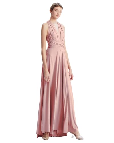 Infinity Dresses for Bridesmaids,Wedding Guest Dresses for Women,Plus Size Wrap Dress Long Maxi Convertible Multiway Dresses