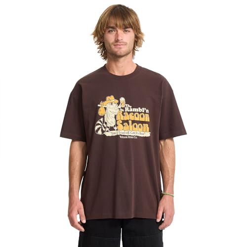 T-shirt Volcom Racoon coupe large taille S pour éviter les vêtements serrés