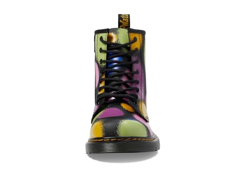 Image of Dr. Martens Kid's Collection 1460 Lace Up Fashion Boot (Little Kid /Big Kid) - Boots for Kids - Rubber Outsole Multi Haze 3 UK (US 4 Big Kid) M