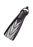 Atomic Aquatics Split Fins, Silver, Large