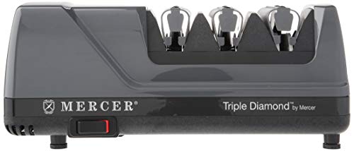 Image of Mercer Culinary Triple Diamond 3 Stage Electric Knife Sharpener