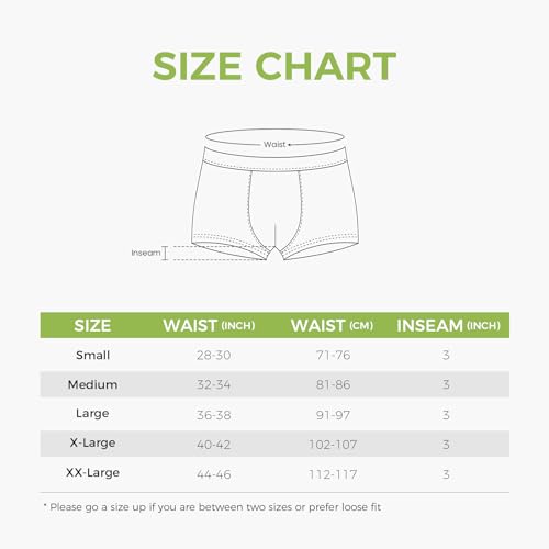 5Mayi Mens Underwear Mens Bamboo Viscose Boxer Briefs For Men Pack No Open Fly Mens Trunks Underwear thumb #5