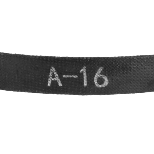 Image of uxcell 4pcs A16 or 4L180 Classic Wrapped Rubber V-Belt, 16 inch(407mm) Inside Circumference, A Profile V Belt