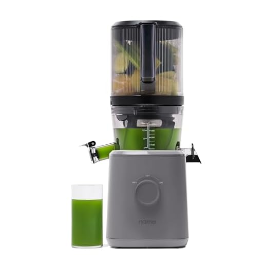 Best Nama Cold Press Juicer in 2022 | Cold Press Juicer Nama J2 Cold Press Juicer – Self Feeding for Hands-Free Operation with Wide Mouth Hopper for Whole Recipe Loading, Zero Waste Masticating Juicer For More Juice, Less Pulp – Easy Cleanup & Assembly