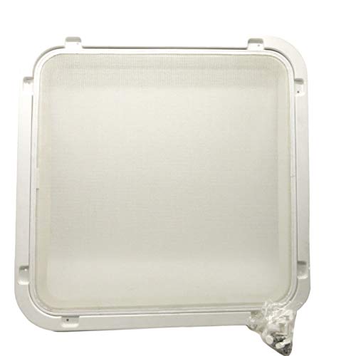 Lewmar Size 60 Hatch Trim Kit - White, Exact Match Replacement Part, Seamless Installation - 367660252