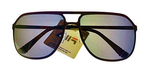 Fila Mens Dark Gunmetal Square Aviator Sunglass SF9946 597X, Medium4