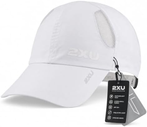 2XU Unisex Adult Run Cap - Lightweight & Breathable - One Size