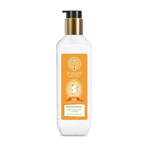 Forest Essentials Dasapushpadi Daily Moisture Lotion | Ayurvedic Body Lotion for Babies | Safe & Natural | Nourishes & Moisturises Skin