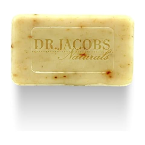 Dr Jacobs Naturals, Triple Milled Loofah Exfoliating Castile Bar Soap 5 oz. - Luscious Lavender Cover