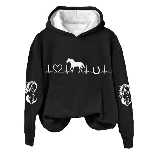 HOOUDO Hoodies for Women UK Lightweight Letter Sweatshirts Plus S...
