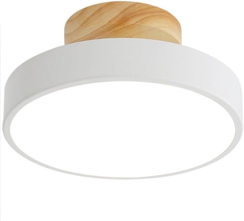 Plafonnier LED rond acrylique avec lumière dimmable pour la maison