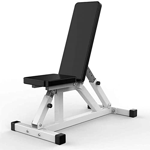 Banc De Musculation Pliable Utilitaire Banc Assis, Banc D&rsquo;Haltères Réglable Fitness Training Incline Decline Bench Press Pour L&rsquo;Entraînement Complet Du Corps Sit-Up Abdominal Retractor Exercise Chair