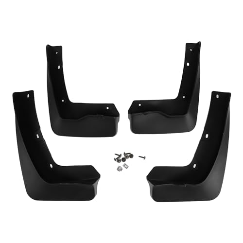 Partuto Mud Flap Splash Guard - Car Front & Rear Side Mud Guards - for BMW X1 E84 F48 2016-2022 Plastic Black with Mount Accessories - 1 Set