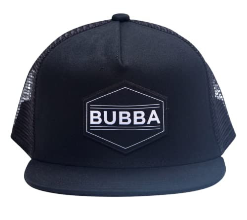 Image of Toddler Hat - Baseball Hat - Baby Bubba Trucker Cap - Infant Newborn Youth Flat Brim Patch Sun Hat for Summer Winter
