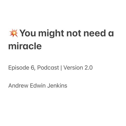 Page de couverture de 6 | You might not need a miracle